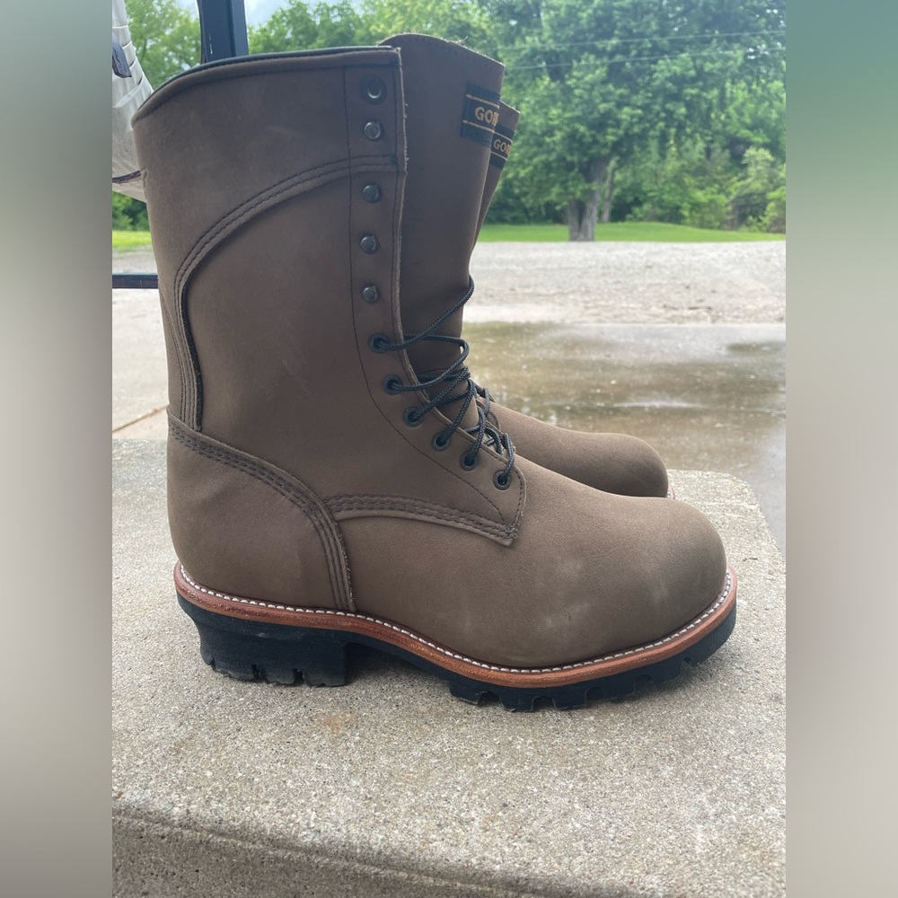 Men’s Red Wing Logger Gore-Tex Vibram work boots Size 11